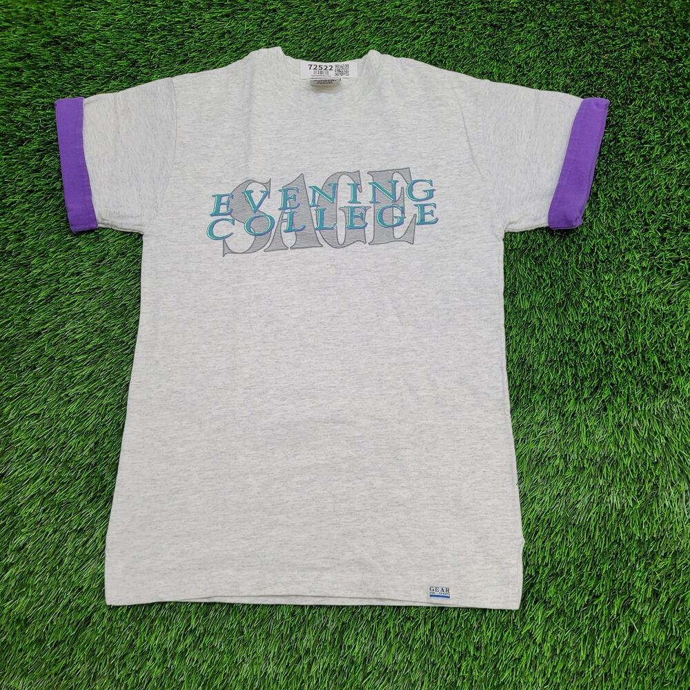 Vintage Gear-for-Sports Shirt Womens Small 17x26 Gray